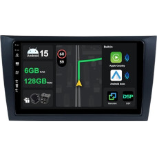 KECONSING [6G + 128G] IPS 9 colių Android 15 automobilinis radijas VW Volkswagen Golf 6 2008-2016 su Navi Octa Core [Integruotas CarPlay/Android Car/DSP/Mirror Link/GPS Navi/360 kamera/Bluetooth 5.0/WiFi/USB