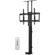 VEVOR Motorizuotas televizoriaus pakėlimo stovas Reguliuojamas laikiklis, skirtas 813-1178 mm televizoriams (54 kg apkrovos talpa), elektrinis televizoriaus laikiklis su nuotolinio valdymo pultu, televizoriaus stovas su maksimalia VESA 60x40 cm