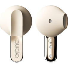 sudio N3 Beach Sand - dienos ir nakties ausinės - perdirbtas plastikas - 5,5 valandos - 30 valandų trukmės - atsparios vandeniui - patobulinti mikrofonai skambučiams - Bluetooth 5.4