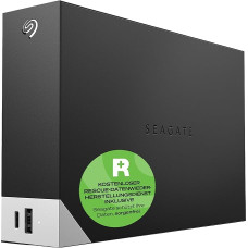 Seagate One Touch HUB 12TB External Hard Drive, 2-Way USB Hub, 3.5 Inch, USB 3.0, PC, Notebook & Mac, Includes Data Rescue Service (STLC12000402)
