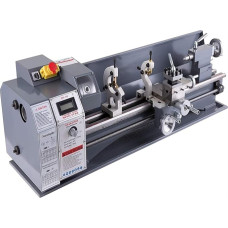 Mini Metal Lathe, Metal Lathe, 1100W, 220mm x 750mm, Metal Lathe with Variable Speed and Speed, Metal Milling Machine, Digital Milling Wide Range of Applications