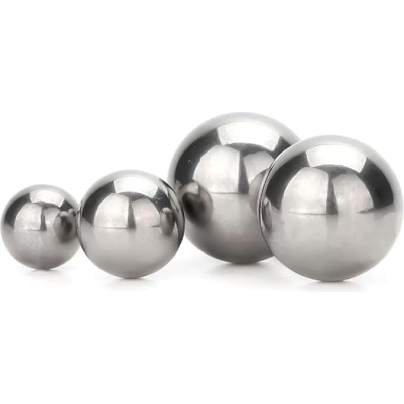 500 Stück Präzisions-Lagerkugeln aus Edelstahl - 2,0 mm bis 4 mm Stahlkugelsatz for den multifunktionalen Einsatz(3.175mm)