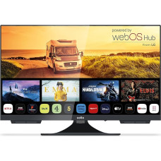 Cello C2424WS 12 Volt 24 Inch Traveller Smart Frameless TV Ultrafast WebOS, Freeview Play, FreeSat, Pitch Perfect Speaker Bluetooth, Netflix, Small TV for Motorhomes and Trucks