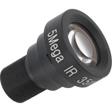 5MP HD Security Network Camera Single Board Lens Optical Lens 35mm Lens Offset Accessory Wide Angle Lens F 2.0/M12x0.5 Interface Lens