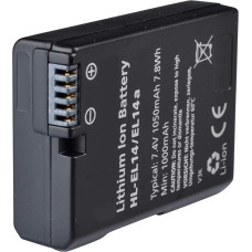 Amsahr Skaitmeninis pakaitinis fotoaparato ir vaizdo kameros akumuliatorius, skirtas Nikon ENEL14, DSLR D3100, 3200