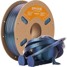 ERYONE Glitter PLA gija 3D spausdintuvui, 1,75 mm +/-0,03 mm, 1 kg, Sirius Mist (mėlyna)