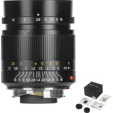 7artisans 28 mm F1.4 Lens Compatible with Leica M-Mount Cameras such as M-M, M240, M3, M6, M7, M8, M9, M9p, M10