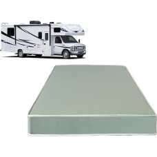 Treaton, 15,2 cm hochdichter Schaumstoff-Vinyl-Matratzen-Ersatz, mittelfest, gut für Anhänger, Wohnmobile, Schlafsofas und andere Möbelanwendungen, 190,5 x 91,4 cm, Grün