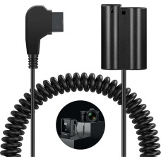 NEEWER D Tap to EN-EL15 Dummy Battery with Cable for V Mount Battery, Stable Continuous Power Supply for Nikon Z8 Zf Z6 Z6II Z6II Z7 II Z5 D850 D810 D810A D780 D750 D610 D500 D7500 D7200, VP-E.