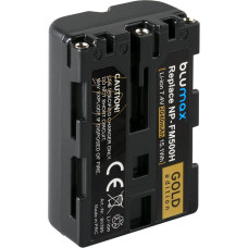 Blumax Battery compatible with Sony NP-FM500H | - 2040mAh -| NP-FM500 NP-FM55H for Sony Alpha 77 99 - A77 A99 II - DSLR A850 A900 - VG-C77AM VG-C99AM