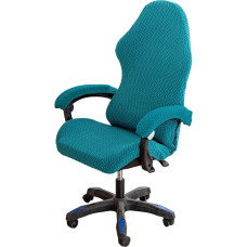 LIFEDX Žaidimų kėdės užvalkalas, Žaidimų kėdės užvalkalai, 4 vnt., Žaidimų kėdės užvalkalai su porankiais, kėdės atlošo užvalkalas, biuro kėdės užvalkalas, ištempiamas, nuimamas, skalbiamas, skirtas kompiuterio kėdei, žaidimų kėdei, ne