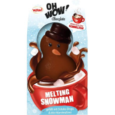 Tirpstantis sniego senis, įdarytas šokolado lašeliais ir mini zefyrais 75 g