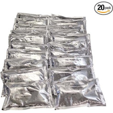 20 x 100 ml avarinio geriamojo vandens atsargų, 2 litrai bendro tūrio