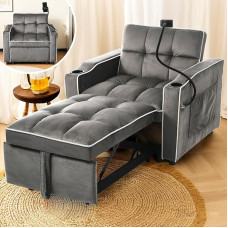 Išskleidžiama viengulė sofa-lova 