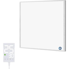 Infraraudonųjų spindulių šildytuvas 300 W su jutikliniu termostatu - energiją taupantis ir tylus - montuojamas ant sienos - 1-3 min. Darbinė temperatūra iki 120 °C - TÜV testas - 10 metų garantija