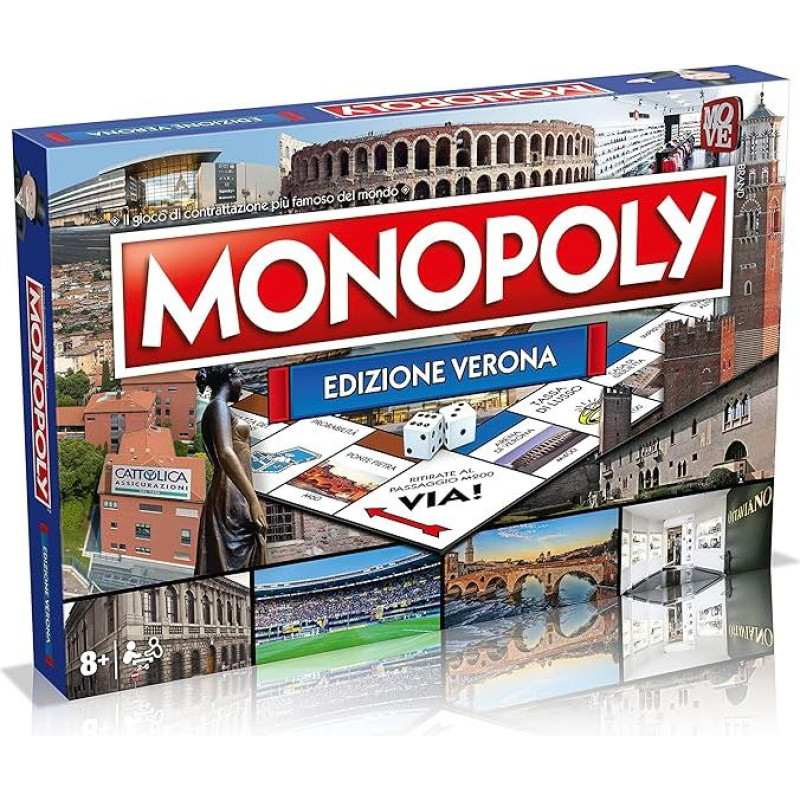 Hasbro 147438 Monopoly Edizione Verona