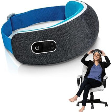 Eye Massager Eye Massager - Wireless Eye Massager with Heat Function - Foldable Eye Mask Warming with Music & Compression - Relaxing Eye Heat Mask for Dry Eyes & Migraines