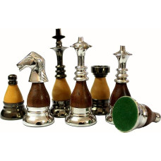 StonKraft Brass Chess Pieces Chessmen Chess Coins Pawns (3.5