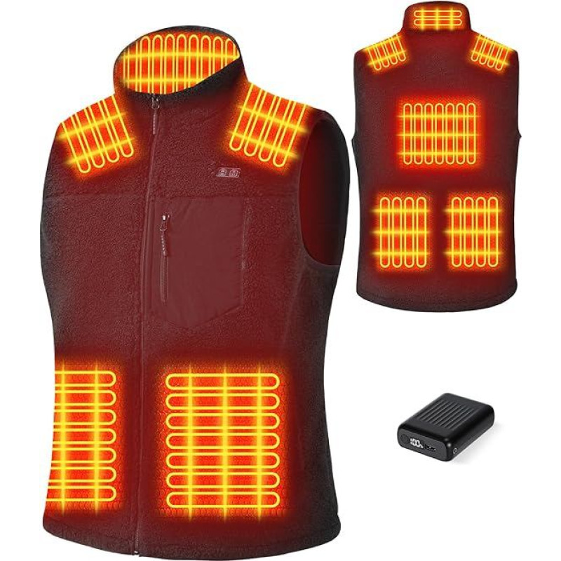 Vyriška šildoma liemenė su 