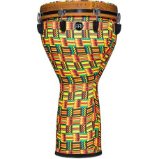 Meinl Percussion Jumbo Djembe Instrument - Very Large Hand Drum - Mechanical Tuning System - Diameter 14 Inches - Plastic, Multicoloured (JD14SI-DH)