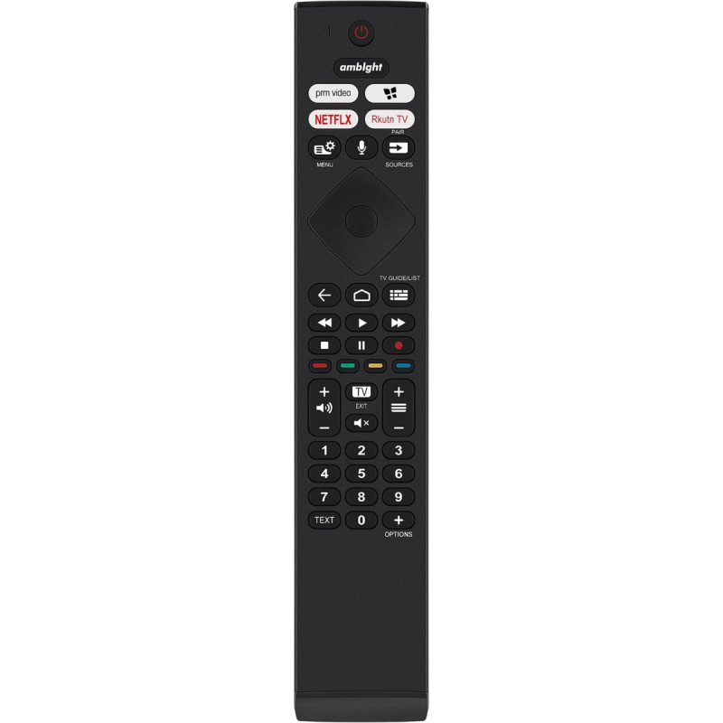 VINABTY 398GM10BEPHN0041SY Replacement Voice Remote Control Suitable for Philips TVs 398GM10BEPHN0040SY 65OLED806/12 48OLED806/12 48OLED936/12 50PUS9006/12 58PUS8506/12 2 58Pus9006/12 75pus8506/12