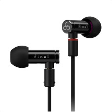 final E4000 Geräuschisolierender In-Ear Kopfhörer Mit Austauschbarem Kabel - Aluminium Schwarz