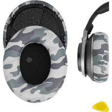 Geekria QuickFit Replacement Ear Pads for Turtle Beach Stealth Pro Headphones Earpads Headset Ear Pads Ear Cups Repair Parts (Camo) EJZ353-05