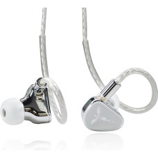 AOSHIDA TANCHJIM Origin In-Ear Headphones, 10 mm DTM5 Dynamic Driver Wired Earphones, HiFi IEM with 3 Interchangeable Lines, 3.5 mm 2-PIN Removable Cable