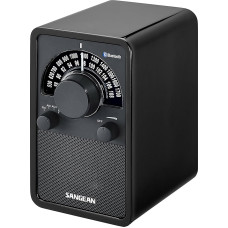 Sangean WR-15BT Retro bluetooth Radio mit AM und FM - Schwarz