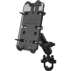 Ram Mounts Rail Mount SYST Quick Grip Phone Holder for Larger, W126109004 (Phone Holder for Larger Devices)