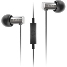 Final FI-E3DSSC In Ear Isolating Earphones with Smartphone Controls and Microphone - Chrome/black