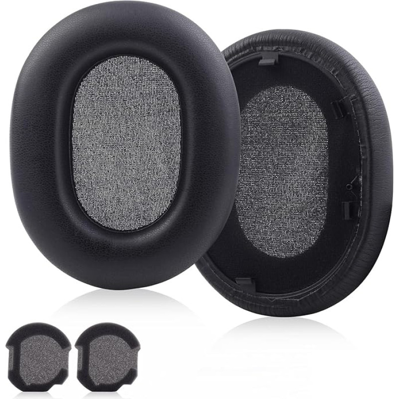 WH-1000XM5 Replacement Noise Isolating Earpads Compatible with Sony WH1000XM5 Wireless Over-Ear Noise Cancelling Headphones (Black)