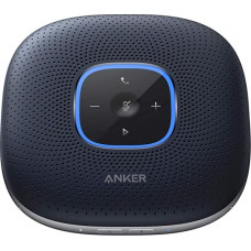 Anker PowerConf Bluetooth Conference Speaker with 6 Built-In Microphones, Improved Sound Recording, Pack of 24 Talk time, USB-C connectivity, compatible with large platforms, for home office