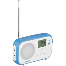 Sangean PR-D12BT W/Blue (Traveller 120) FM Portable Radio Rechargeable