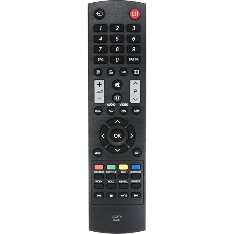 GJ220 Replacement Remote Control for Sharp LED TV LC-19LE430E LC-22LE430E LC-26LE430E LC-32LE430E LC-24LD171K LC-32LD171K LC-40LD171K LC-50LD171K LC-32LD2 71K LC-40LD271K LC-19LE320 LC-22LE320