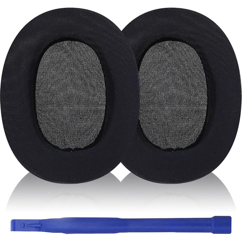 Aiivioll Replacement Ear Pads for Sony WH-XB910N XB910N Headphones Ice Silk Gel Material Replacement Ear Pads Ear Pads 1 Pair (Black)