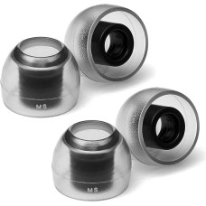 AZLA SednaEarfit Crystal Standard 2 Pairs (MS) Replacement Earbuds Tips