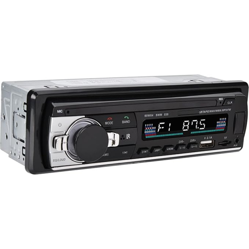 Single DIN DVD Player Car Stereo 20X11X8 Dual USB Car Radio FM Radio Hands-Free Lossless Music MP3 Player