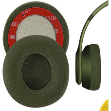 GEEKRIA Earpads Replacement for Solo3, Solo 3.0, Solo 2 Wireless On-Ear Headphones Replacement Ear Pad/Ear Cushion/Ear Cups/Ear Cover/Earpads Repair Parts (Turf Green)