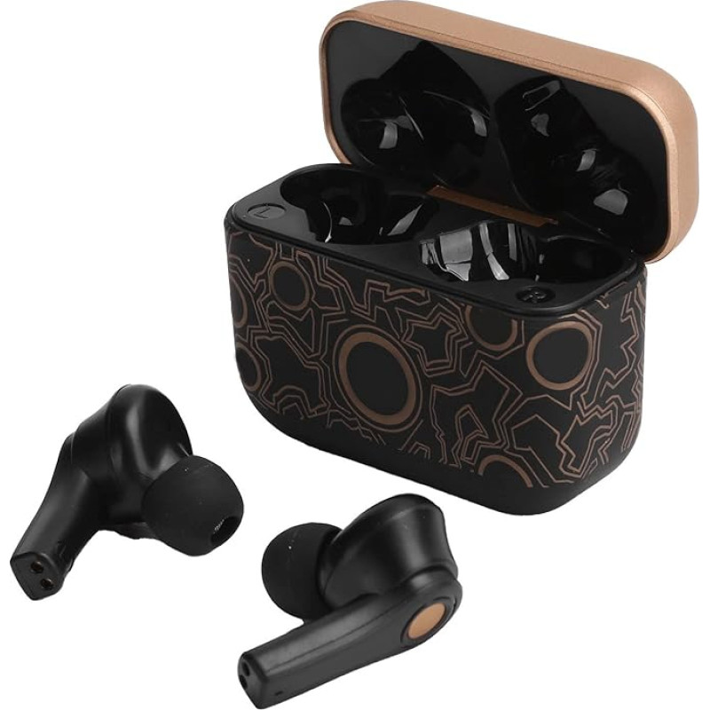 Dilwe TS-100 True Wireless Earphones, Touch Control Bluetooth 5.0 Headphones with Wireless Charging Case, Noise Cancelling Headset, In-Ear Headphones