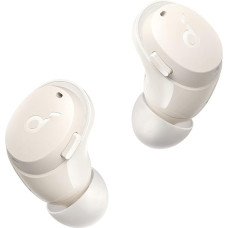 Soundcore by Anker A3i Earbuds mit Geräuschunterdrückung, Intensiver Bass, Hybrid ANC, Anrufe mit 4 Mikrofonen und K.I, Schnelllademodus, Bluetooth 5.2, 22 Individuelle EQ(Weiß) (Generalüberholt)