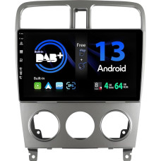 SXAUTO [Built-in DAB] Android 13 Car Radio for Subaru Forester (2004-2008) - Built-in Carplay/Android Car/DSP - LED Camera + MIC - 4G + 64G - 360-CAM Steering Wheel Control Fast-Boot WiFi - 2 DIN IPS