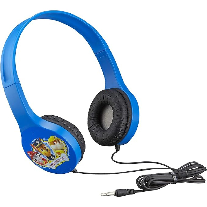 ekids PW-V126 Version 2 Disney Paw Patrol Headphones with Volume Limiting and Size Adjustment Blue