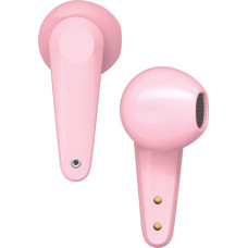 DCU TECNOLOGIC Earphones Bluetooth 5.0 Headphones Touch Control Wireless with Microphone Ultralight (Pink)