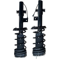 Luftfeder,LUFTFEDERBEIN 2 Stücke Für Land Rover Range Rover Evoque 12-18 Luftfederung Hinten Stoßdämpfer Montage Mit EDC/VDC LR044682/LR024447/LR044687