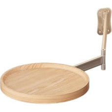 Sulankstomas apvalus stalas - svetainės stalas | Sieninis stalas | Sieninis apvalus stalas | Erdvę taupantis sulankstomas apvalus stalas | Reguliuojamas aukštis | Universalus sulankstomas stalas