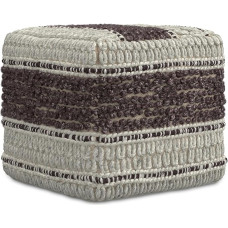 SIMPLIHOME Grady Square Stool 18