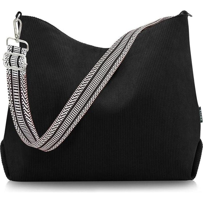 Prite Moterų krepšys per petį, rankinė, pirkinių krepšys, krepšys per petį, Tote krepšys su reguliuojamu dirželiu kasdien, biure, mokykloje ir apsipirkti