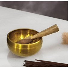 Purpledip Metalinis giedojimo dubuo Tibeto budistų muzikos instrumentas meditacijai ir maldai (10686)