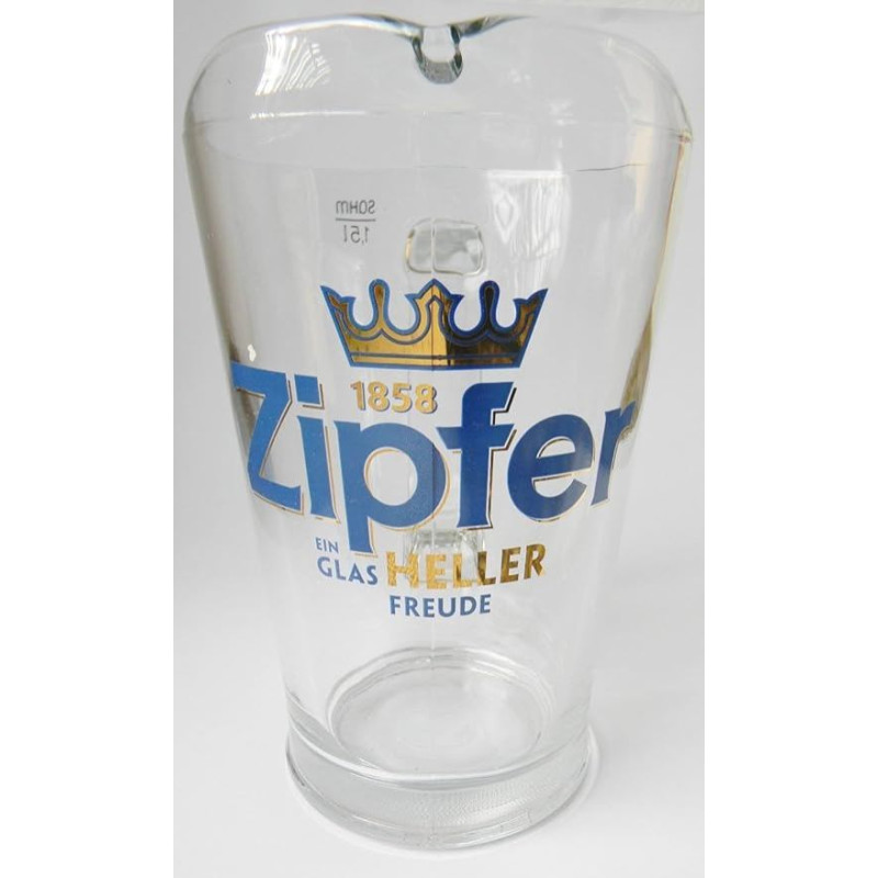 1,5 litro talpos ZIPFER alaus ąsotis